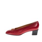 Sapato-Vintage-Celine-Couro-Vermelho