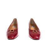 Sapato-Vintage-Celine-Couro-Vermelho