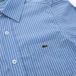 Camisa-Lacoste-Infantil-Listrada-Azul