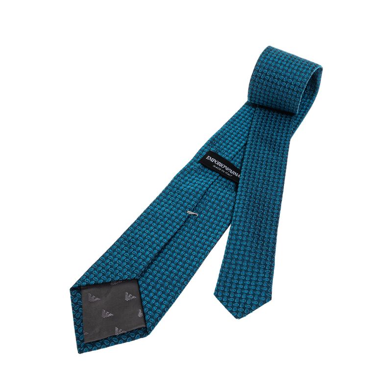 Gravata-Emporio-Armani-Gotas-Azul-Petroleo
