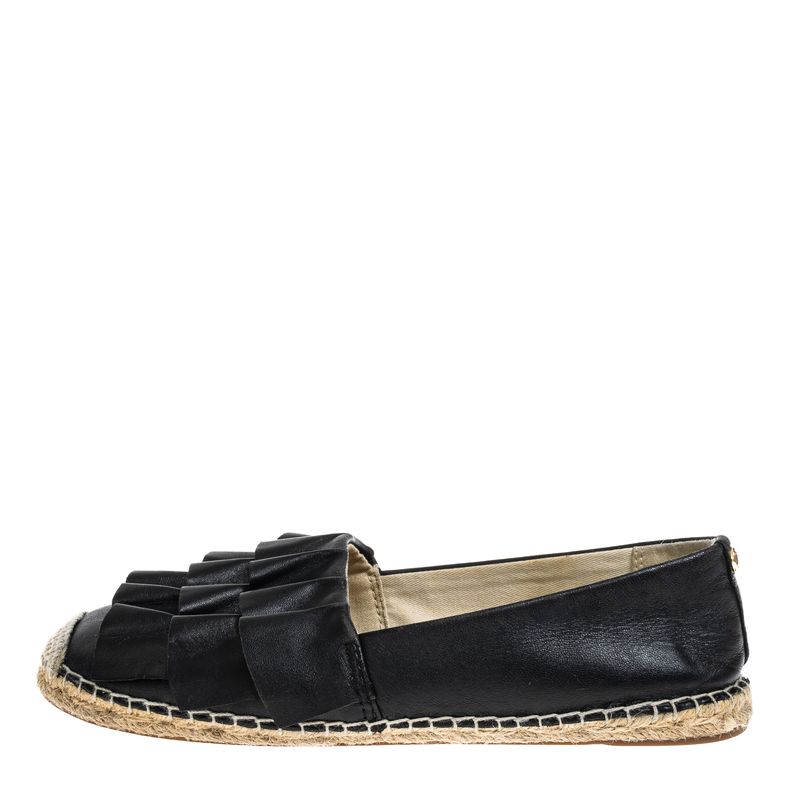 Espadrille-Michael-Kors-Couro-Preta