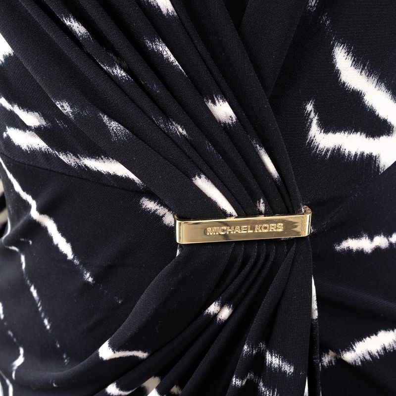 Vestido-Michael-Kors-Estampado-Preto-e-Branco