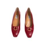 Sapato-Vintage-Celine-Couro-Vermelho