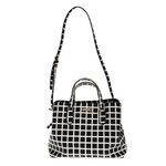 Bolsa-Kate-Spade-Quadriculada-Preto-e-Branco