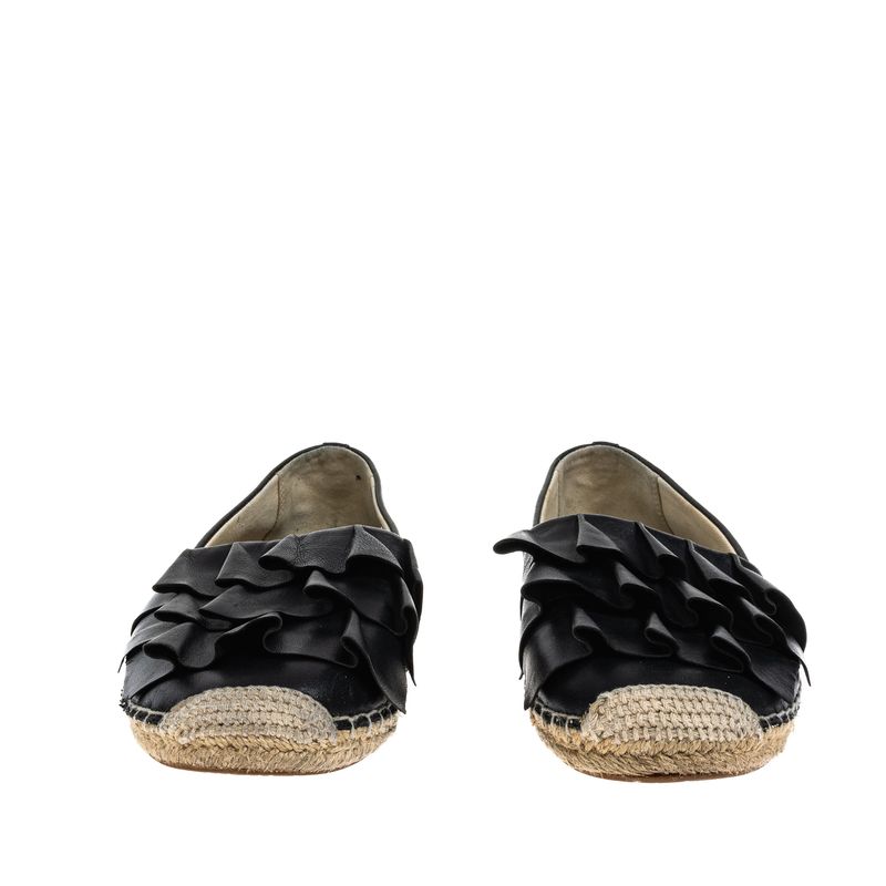 Espadrille-Michael-Kors-Couro-Preta