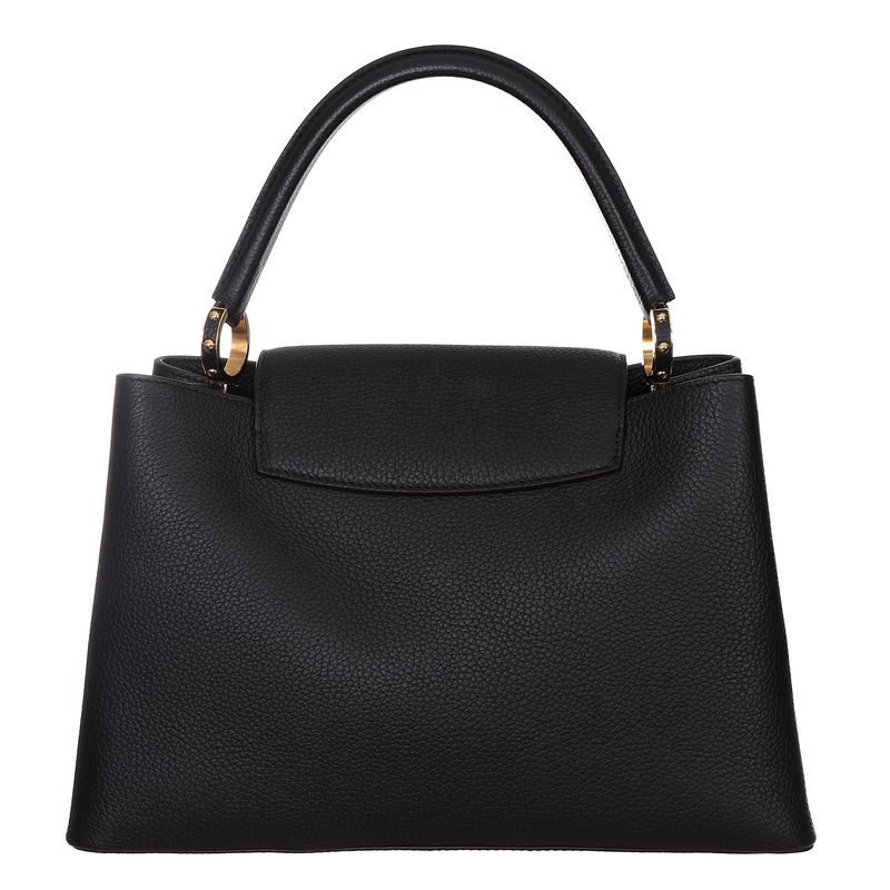 Bolsa-Louis-Vuitton-Capucines-MM-Preta-e-Rosa
