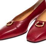 Sapato-Vintage-Celine-Couro-Vermelho