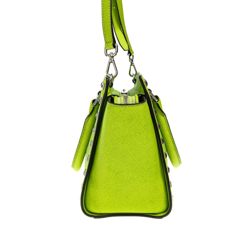 Bolsa-Michael-Kors-Selma-Studded-Saffiano-Verde