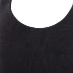 Blusa-Cris-Barros-Flora-Viscose-Preta