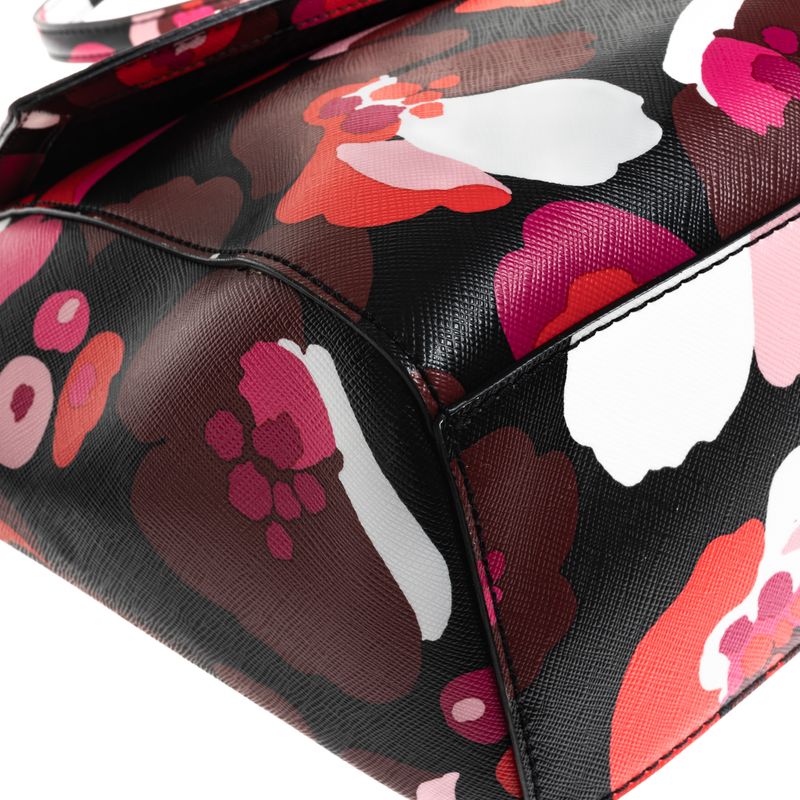 Bolsa-Kate-Spade-Flores-Preta-e-Vermelho