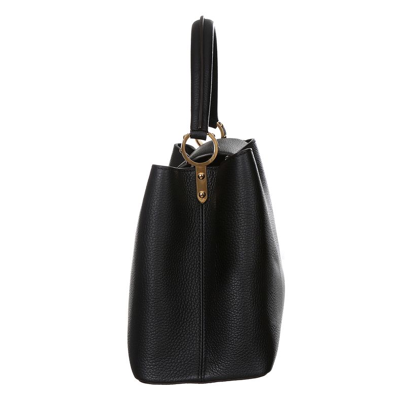 Bolsa-Louis-Vuitton-Capucines-MM-Preta-e-Rosa