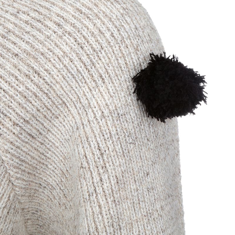 Sueter-Framed-Bege-e-Pom-Pom-Preto