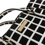 Bolsa-Kate-Spade-Quadriculada-Preto-e-Branco