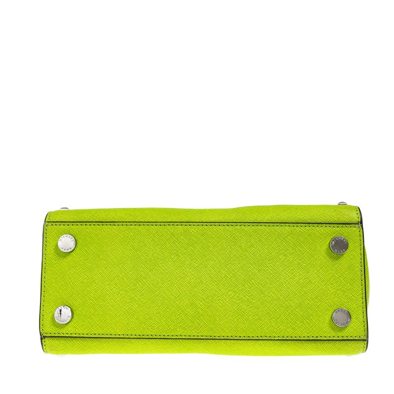 Bolsa-Michael-Kors-Selma-Studded-Saffiano-Verde
