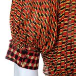 Vestido-Proenza-Schouler-Seda-Estampado-Vermelho-e-Amarelo