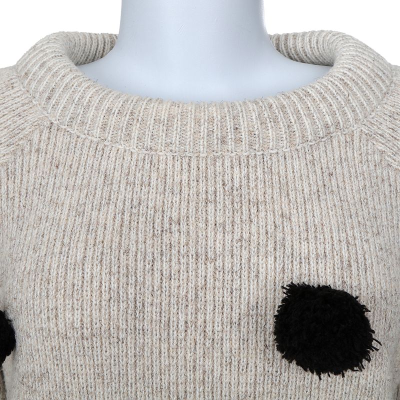 Sueter-Framed-Bege-e-Pom-Pom-Preto