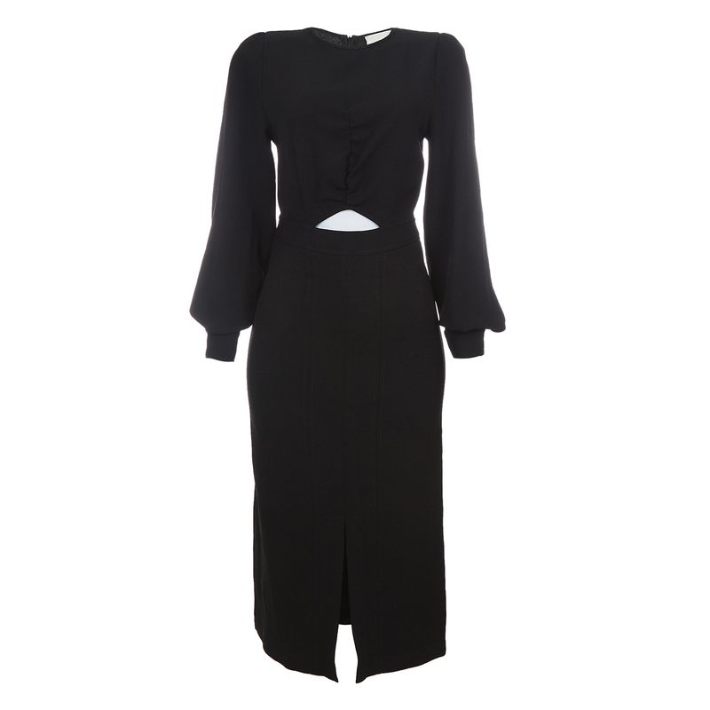 Vestido-Framed-Preto-