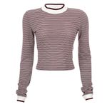 Blusa-Framed-Listrada-Vinho-e-Branco-