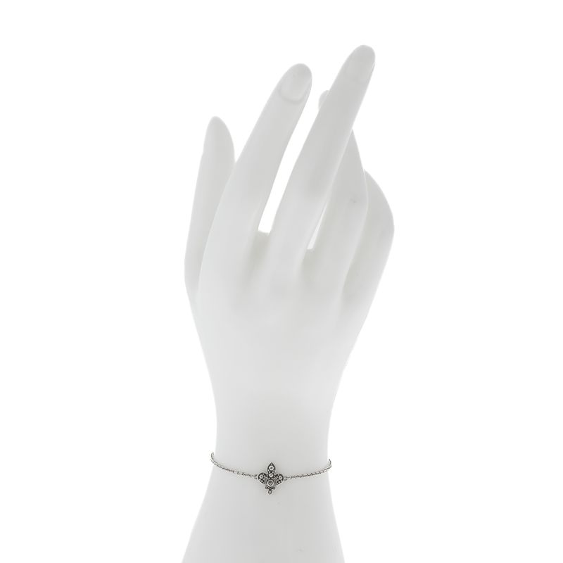 Pulseira-H.-Stern-Flor-de-Lis-Prata