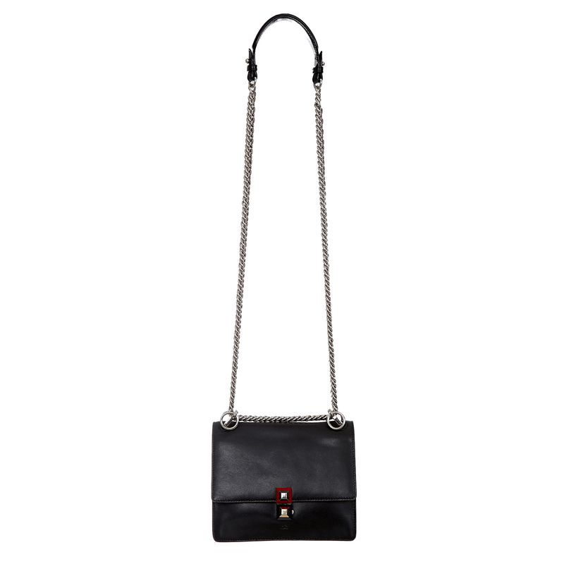 Bolsa-Fendi-Kan-Couro-Preto-