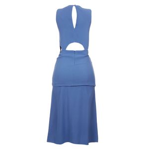 Vestido Cris Barros Azul