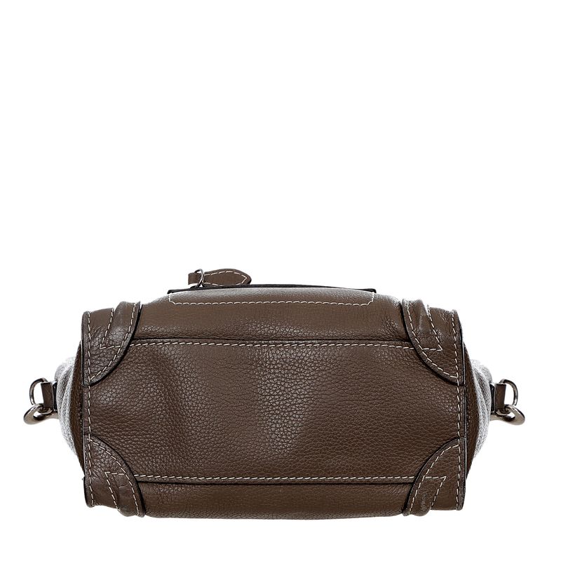 Bolsa-Celine-Luggage-Nano-Cinza