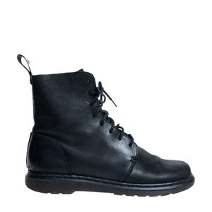 Coturno Dr. Martens Couro Preta
