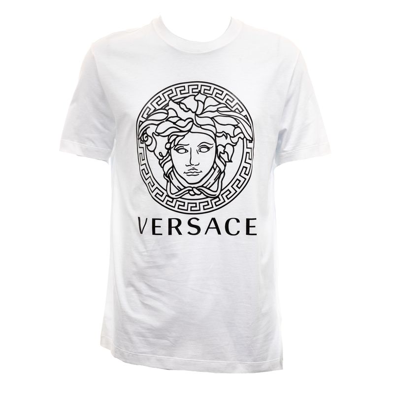 Camiseta-Versace-Medusa-Branca