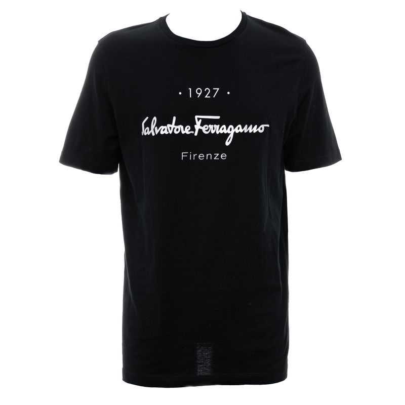 Camiseta-Salvatore-Ferragamo-Preta