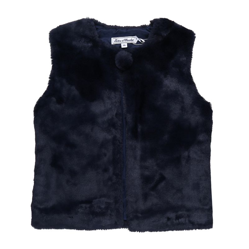 Colete-Tartine-et-Chocolat-Infantil-Pelos-Azul