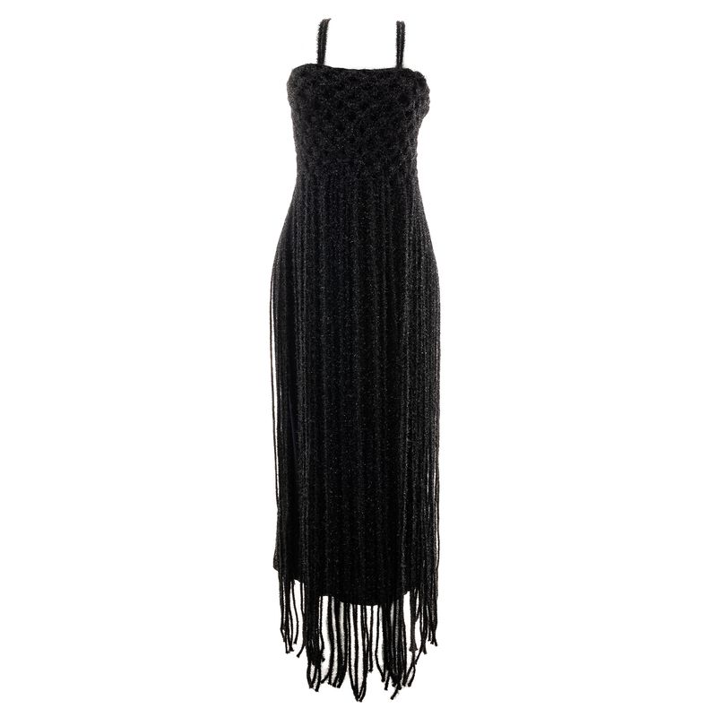 Vestido-Coven-Trico-Macrame-Preto