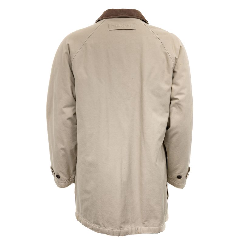 Casaco-Burberry-Vintage-Bege-e-Marrom