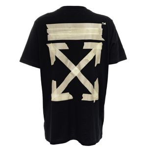 Camiseta Off White Algodão Preta