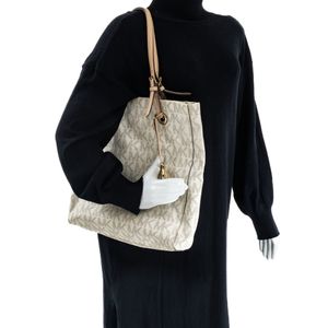 Bolsa Michael Kors Jet Set Tote Canvas Monograma