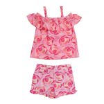 Conjunto-Janie-and-Jack-Blusa-e-Short-Floral-Rosa
