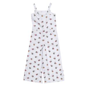 Macacão Janie and Jack Infantil Branco Estampado