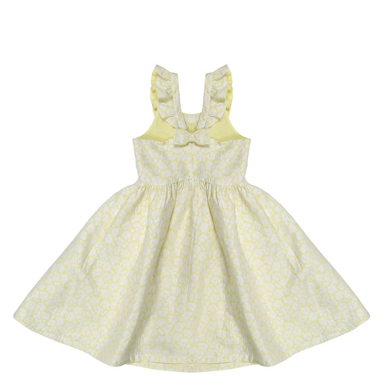 Vestido-Janie-and-Jack-Jacquard-Floral-Amarelo-e-Branco
