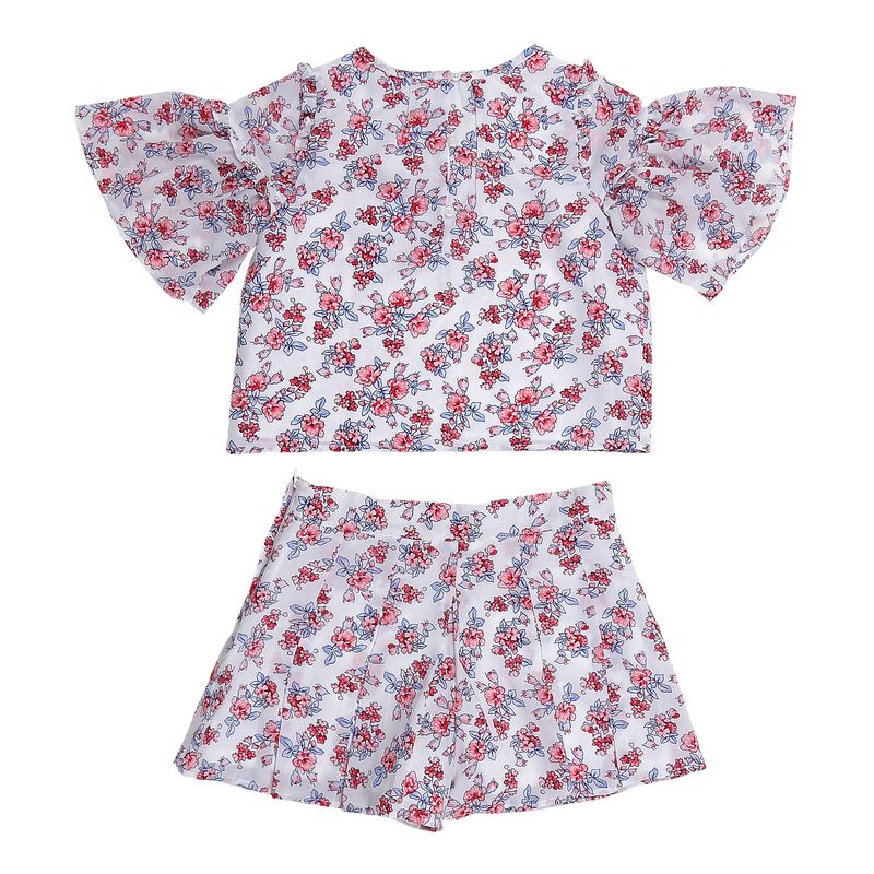 Conjunto-Janie-and-Jack-Infantil-Short-e-Blusa-Floral-Branco