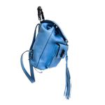 Mochila-Gucci-Bamboo-Couro-Azul