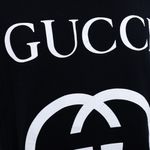 Camiseta-Gucci-Estampada-Algodao-Preta