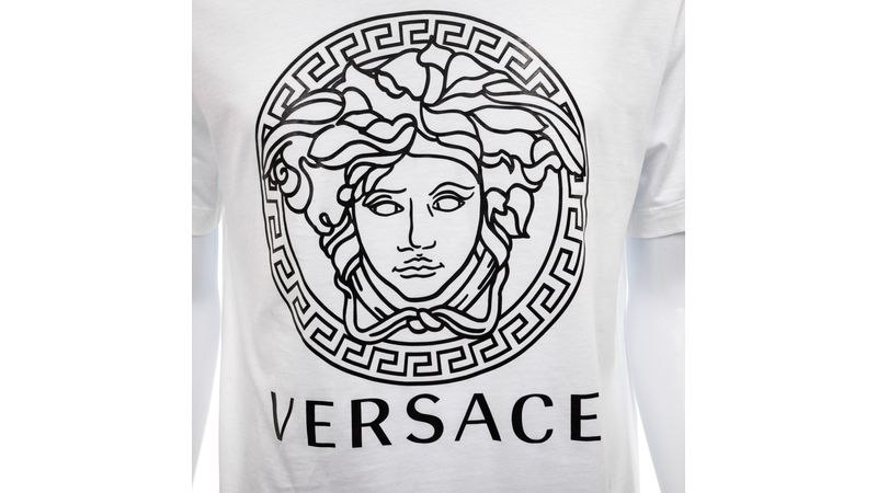 Camiseta Versace Medusa Branca