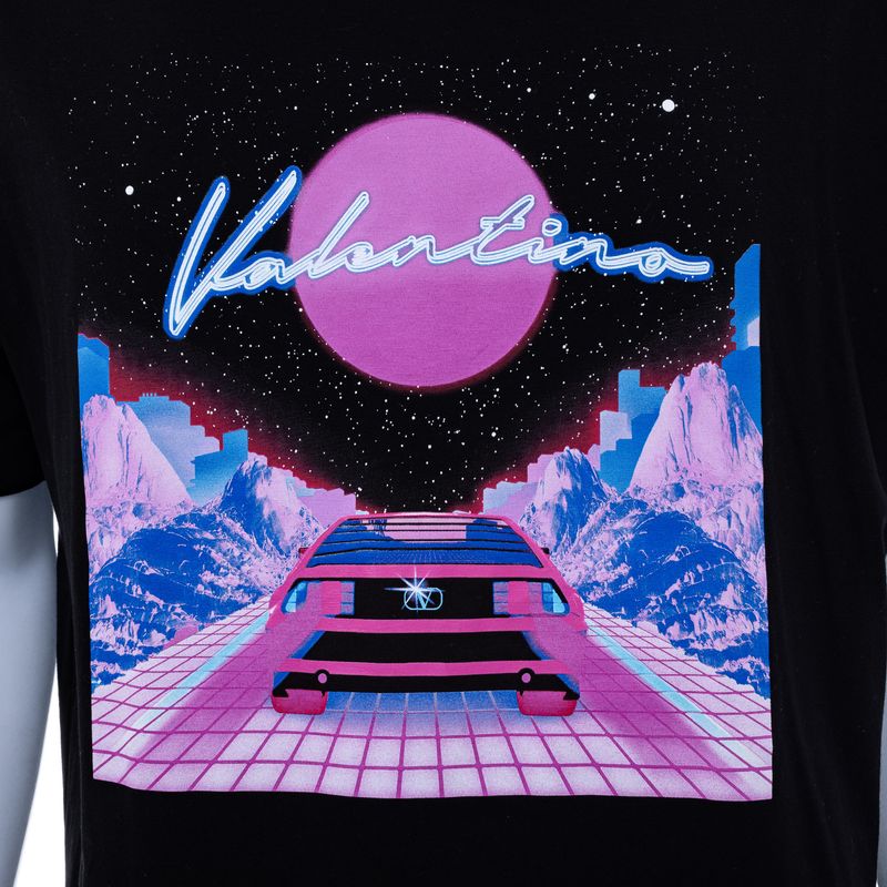 Camiseta-Valentino-Garavani-Estampa-Carro-Algodao-Preta