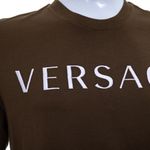 Camiseta-Versace-Algodao-Marrom