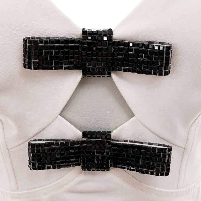 Vestido-Tufi-Duek-Curto-Laco-Branco