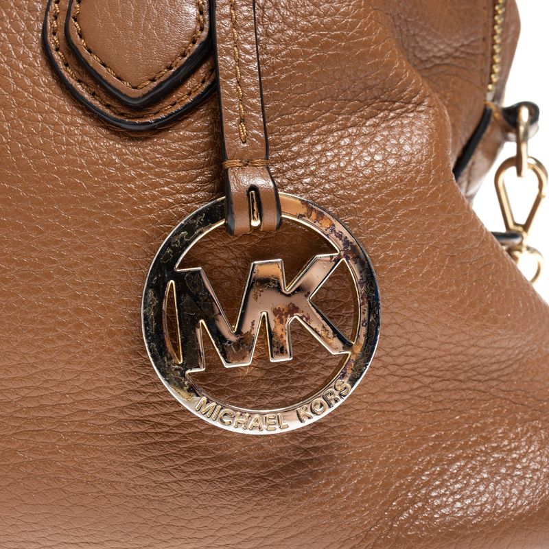 Bolsa-Michael-Kors-Couro-Marrom