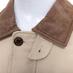 Casaco-Burberry-Vintage-Bege-e-Marrom