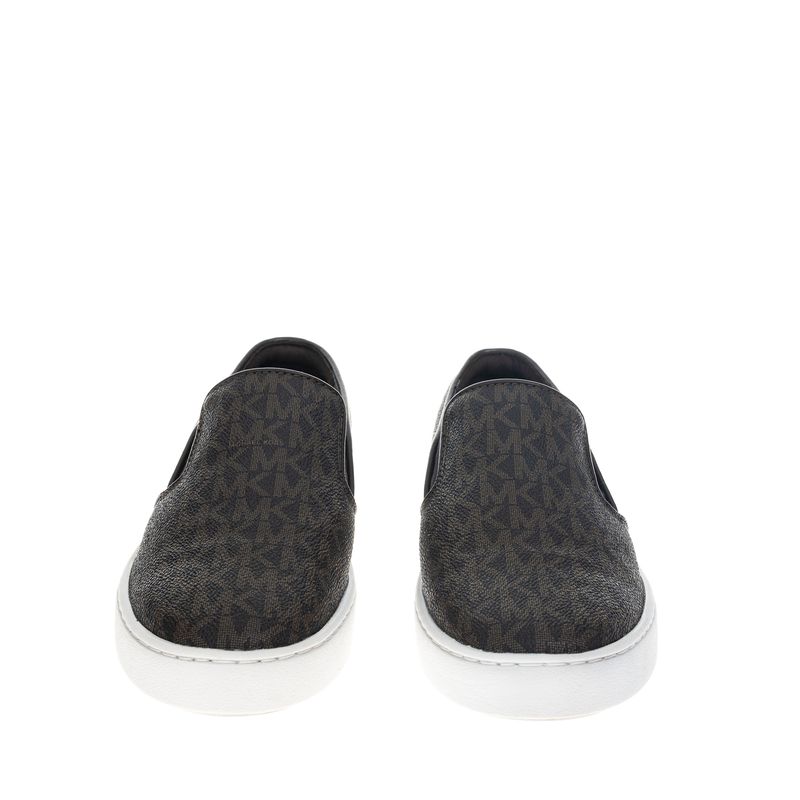 Tenis-Michael-Kors-Slip-On-Couro-Monograma