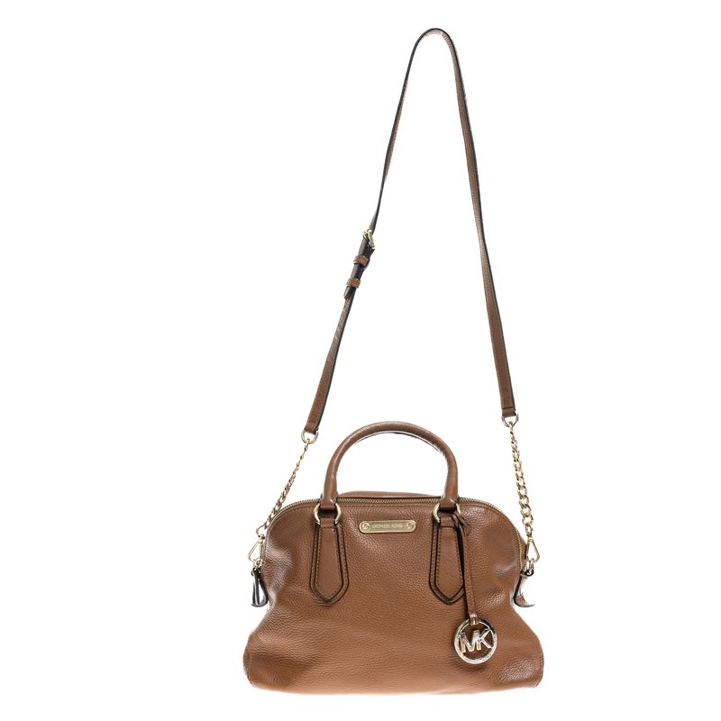 Bolsa-Michael-Kors-Couro-Marrom