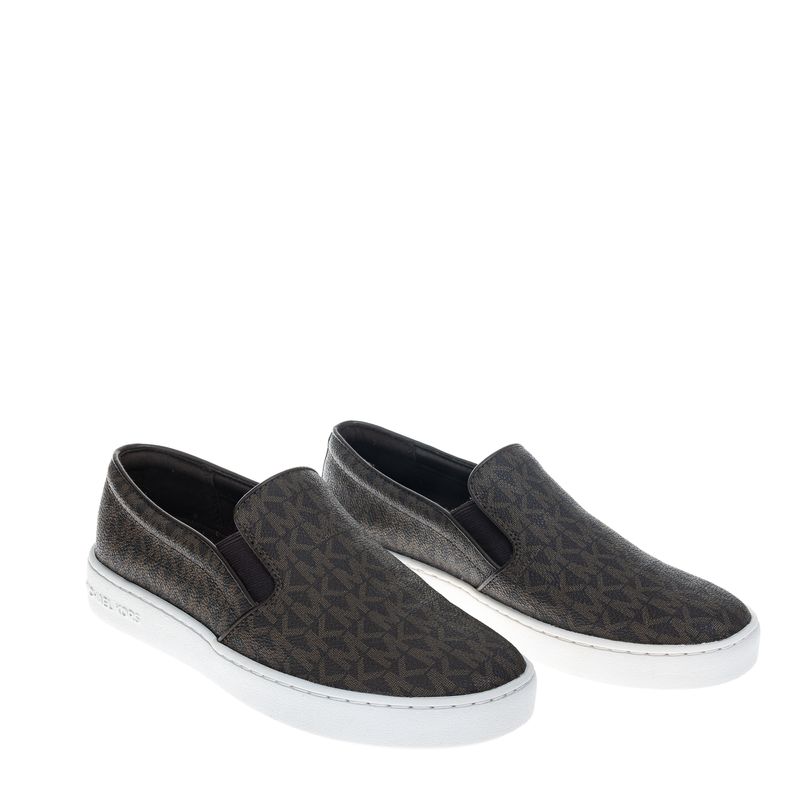 Tenis-Michael-Kors-Slip-On-Couro-Monograma