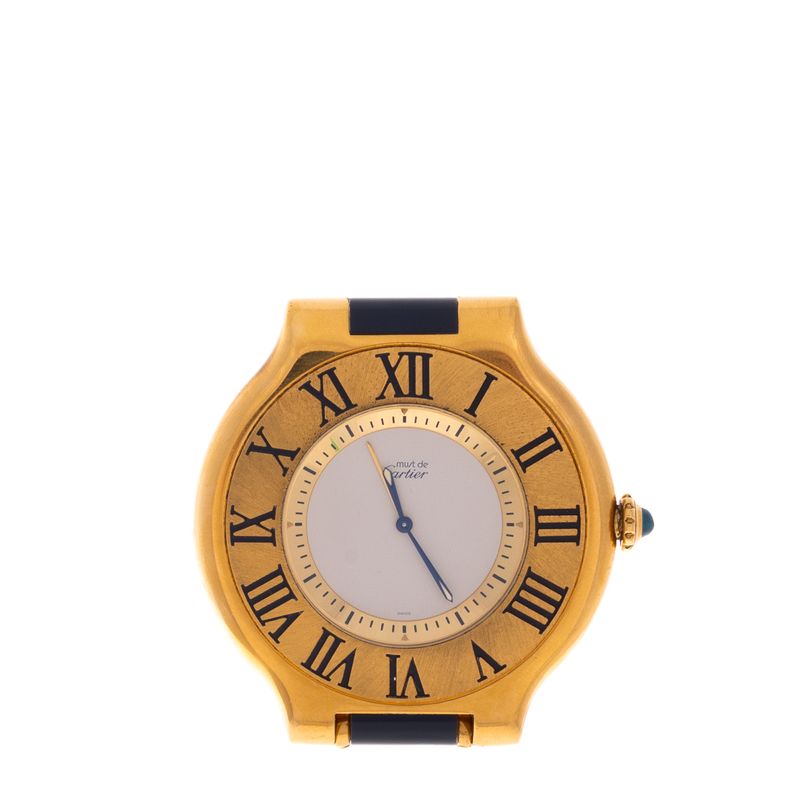 Relogio-Cartier-Must-de-Cartier-Banhado-a-Ouro-Amarelo